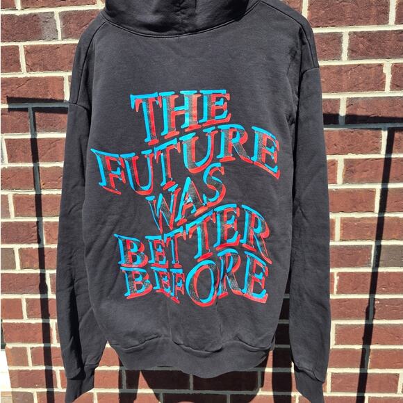 Flashback Milwaukee "The Future Was Better Before" Hoodie - Picture 2 of 3